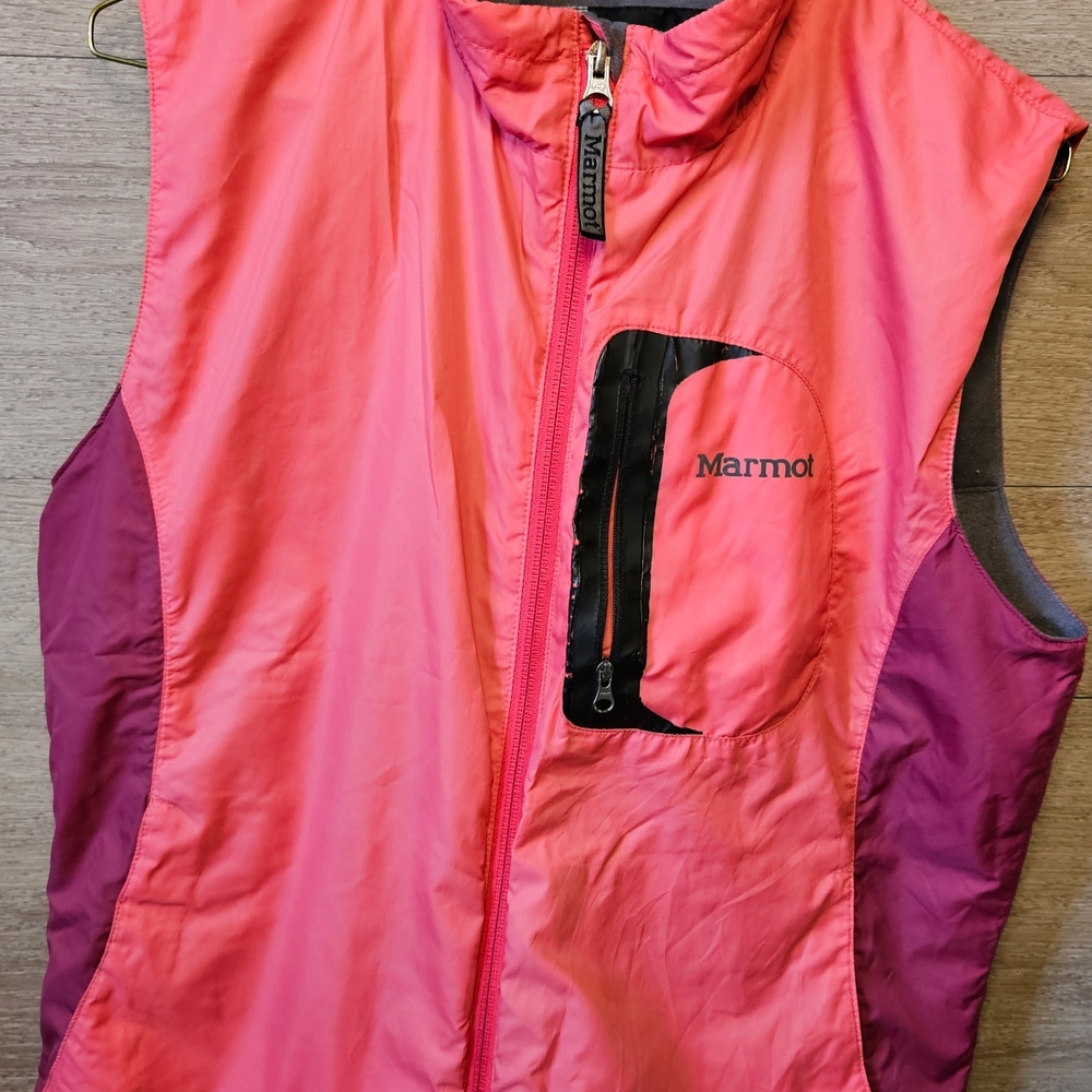 Marmot Two-Tone Pink and Purple Vest